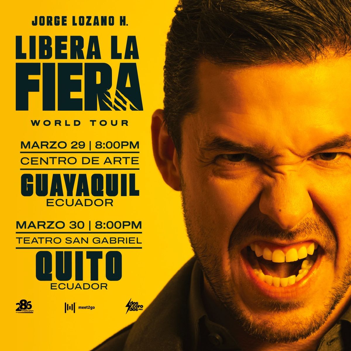 Jorge Lozano H - La Fiera Tour Ecuador - Tour