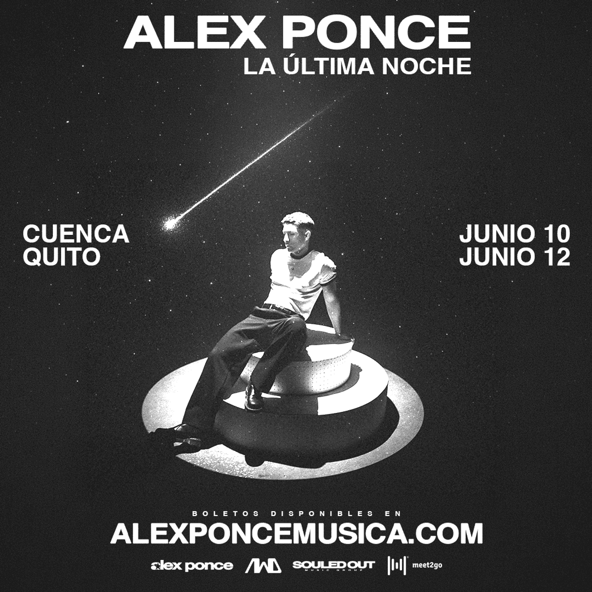 ALEX PONCE - LA ÚLTIMA NOCHE - Tour