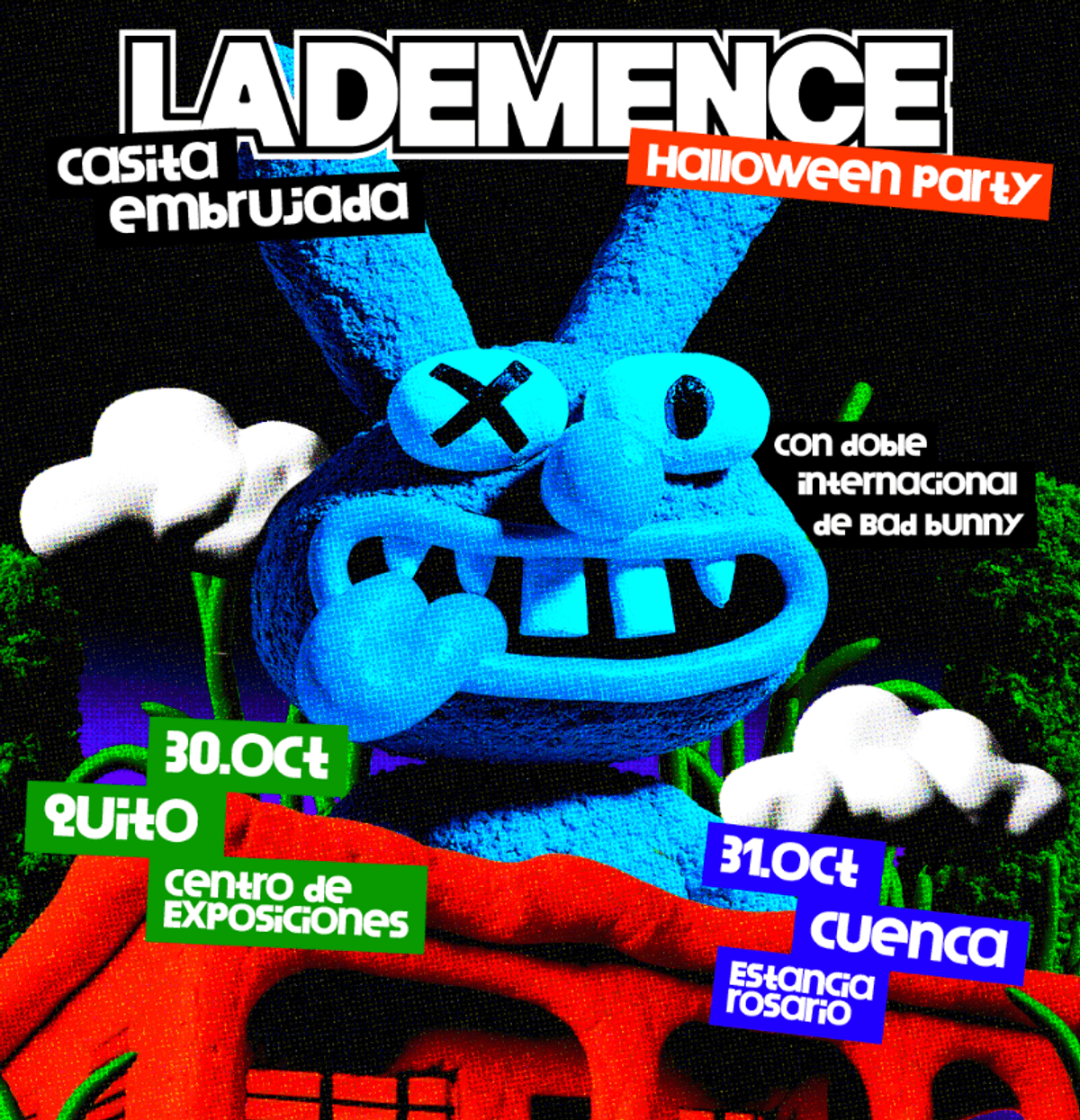 La Demence Halloween 2026 - Tour