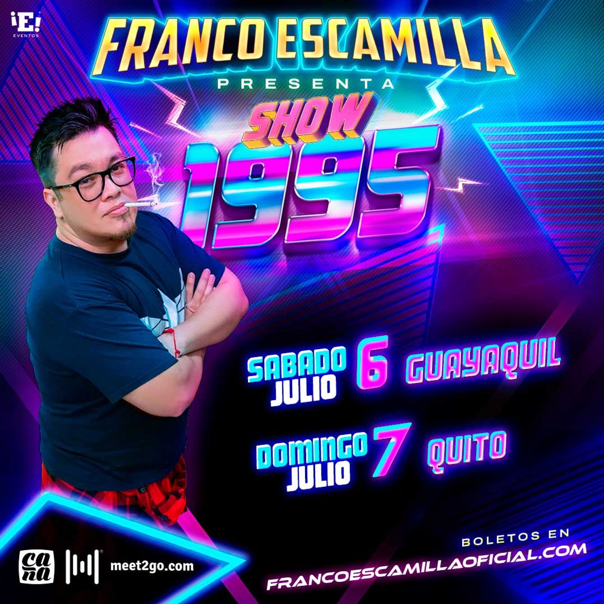 Franco Escamilla: Nuevo Show 1995 - Tour